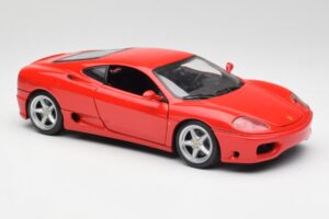 Ferrari 360 Modena Röd Hot Wheels 1:18 25736 Metall — bild 6 av 8