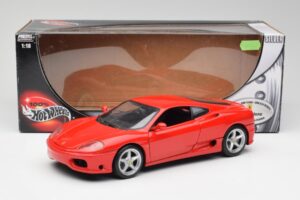 Ferrari 360 Modena Röd Hot Wheels 1:18 25736 Metall — bild 8 av 8