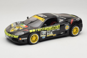 Ferrari 360 Modena Rentabel #314 Gagliardi Svart Bburago 1:18 3378-B1 Metall