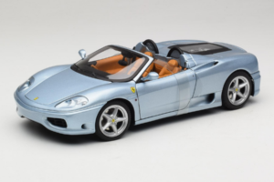 Ferrari 360 Spider Blå The Italian Job Hot Wheels 1:18 P9905 Metall