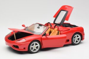 Ferrari 360 Spider Röd Hot Wheels 1:18 FER129 Metall — bild 2 av 8
