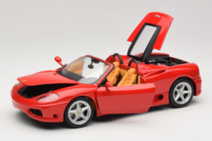 Ferrari 360 Spider Röd Hot Wheels 1:18 27774-M1 Metall — bild 2 av 8
