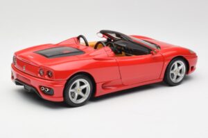 Ferrari 360 Spider Röd Hot Wheels 1:18 FER129 Metall — bild 3 av 8
