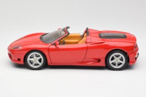 Ferrari 360 Spider Röd Hot Wheels 1:18 FER129 Metall — bild 4 av 8