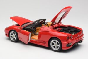 Ferrari 360 Spider Röd Hot Wheels 1:18 FER129 Metall — bild 5 av 8