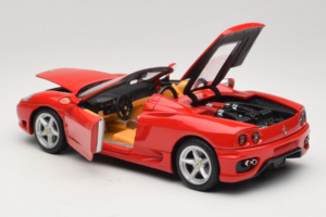 Ferrari 360 Spider Röd Hot Wheels 1:18 27774-M1 Metall — bild 5 av 8
