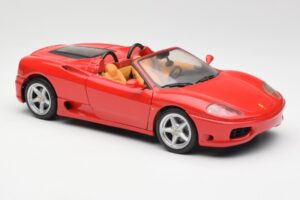 Ferrari 360 Spider Röd Hot Wheels 1:18 FER129 Metall — bild 6 av 8