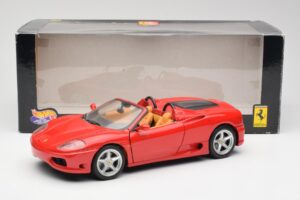 Ferrari 360 Spider Röd Hot Wheels 1:18 FER129 Metall — bild 8 av 8