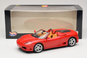 Ferrari 360 Spider Röd Hot Wheels 1:18 27774-M1 Metall — bild 8 av 8