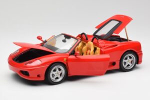 Ferrari 360 Spider Röd Hot Wheels 1:18 57310 Metall — bild 2 av 8
