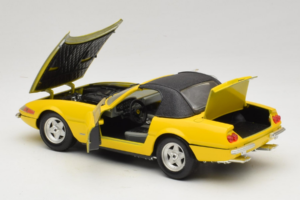 Ferrari 365 GTS/4 Daytona Cabriolet Gul Techno Giodi 1:18 740028 Metall — bild 5 av 8