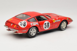 Ferrari 365 GTB/4 Daytona Berlinetta #58 Röd Techno Giodi 1:18 40011 Metall — bild 3 av 8