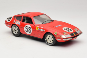 Ferrari 365 GTB/4 Daytona Berlinetta #58 Röd Techno Giodi 1:18 40011 Metall — bild 6 av 8