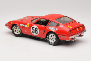 Ferrari 365 GTB/4 Daytona Berlinetta #58 Röd Techno Giodi 1:18 40011 Metall — bild 7 av 8