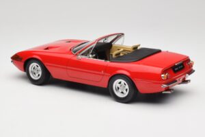 Ferrari 365 GTB/4 Daytona Spyder Series II Rosso Dino KK-Scale 1:18 KKDC180621 Metall — bild 5 av 6