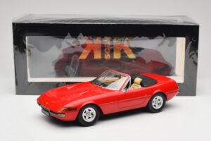 Ferrari 365 GTB/4 Daytona Spyder Series II Rosso Dino KK-Scale 1:18 KKDC180621 Metall — bild 6 av 6