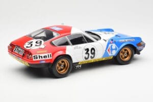 Ferrari 365 GTB/4 #39 J-C. Andruet / Lena 24 Hours of Le Mans 1972 Kyosho 1:18 08164E Metall — bild 3 av 8
