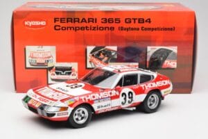 Ferrari 365 GTB4 Competizione #39 1973 Kyosho 1:18 08164F Metall — bild 8 av 8