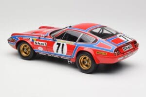 Ferrari 365 GTB4 Competizione #71 24 Hours of Le Mans 1974 Kyosho 1:18 08164A Metall — bild 7 av 8