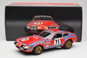 Ferrari 365 GTB4 Competizione #71 24 Hours of Le Mans 1974 Kyosho 1:18 08164A Metall — bild 8 av 8