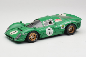 Ferrari 412P #7 Grön 24 Hours of Daytona 1967 Eagles Race 1:18 37000 Metall