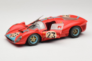 Ferrari 412P #23 W. Mairesse / J. Beurlys Le Mans 1967 Röd Revell 1:18 48826 Metall — bild 2 av 8