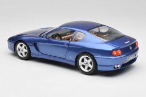 Ferrari 456 GT Blu Pozzi Bburago 1:18 3036-M3 Metall — bild 7 av 8