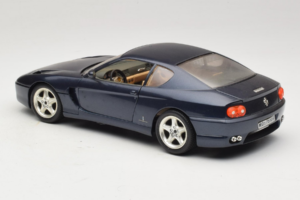 Ferrari 456 GT Blå Bburago 1:18 3036-B1 Metall — bild 7 av 8