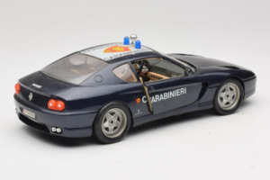 Ferrari 456 GT Carabinieri Svart Bburago 1:18 3036-B3 Metall — bild 3 av 8