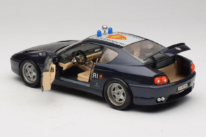 Ferrari 456 GT Carabinieri Svart Bburago 1:18 3036-B3 Metall — bild 5 av 8