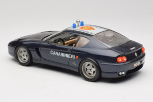 Ferrari 456 GT Carabinieri Svart Bburago 1:18 3036-B3 Metall — bild 7 av 8