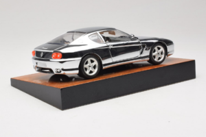 Ferrari 456 GT Chrome Silver Bburago 1:18 3746-R1 Metall — bild 4 av 8