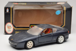 Ferrari 456 GT Dark Blue Metallic Bburago 1:18 3036-B2 Metall — bild 8 av 8