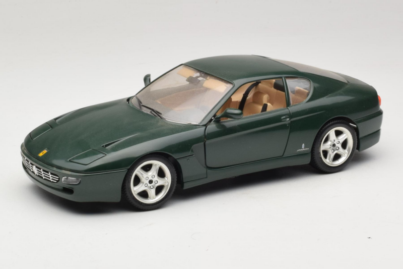 Ferrari 456 GT Mörkgrön Bburago 1:18 3046-GR1 Metall