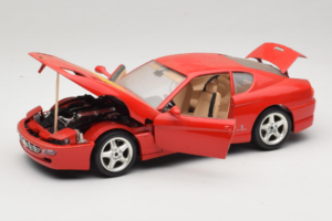 Ferrari 456 GT Ferrari Model Club Röd Bburago 1:18 3036-P1 Metall — bild 2 av 8
