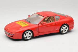 Ferrari 456 GT Ferrari Model Club Röd Bburago 1:18 3036-P1 Metall