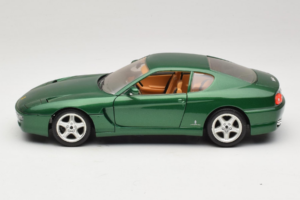 Ferrari 456 GT Grön Metallic Bburago 1:18 3036-GR1 Metall — bild 4 av 8