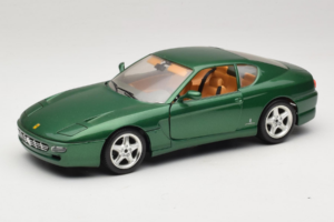 Ferrari 456 GT Grön Metallic Bburago 1:18 3036-GR1 Metall