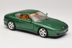 Ferrari 456 GT Grön Metallic Bburago 1:18 3036-GR1 Metall — bild 6 av 8