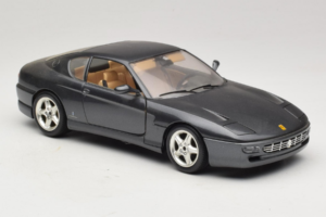 Ferrari 456 GT Grå Metallic Bburago 1:18 3036-G1 Metall — bild 6 av 8