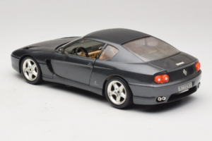 Ferrari 456 GT Grå Metallic Bburago 1:18 3036-G1 Metall — bild 7 av 8