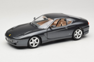 Ferrari 456 GT Grå Metallic Speciallack Bburago 1:18 3036D Metall