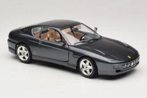Ferrari 456 GT Grå Metallic Speciallack Bburago 1:18 3036D Metall — bild 6 av 8