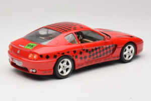 Ferrari 456 GT Interconti Car HiFi Röd Bburago 1:18 3036-D Metall — bild 3 av 8