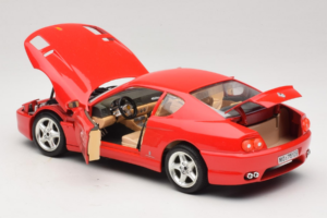 Ferrari 456 GT Röd Bburago 1:18 3046-R1 Metall — bild 5 av 8