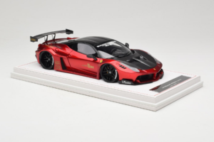 Ferrari 458 Liberty Walk LB-Silhouette WORKS GT Candy Röd IVY 1:18 REMC003 Resin — bild 4 av 6
