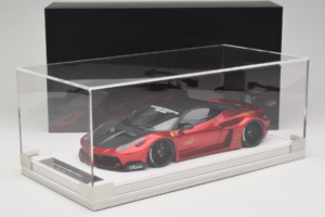 Ferrari 458 Liberty Walk LB-Silhouette WORKS GT Candy Röd IVY 1:18 REMC003 Resin — bild 6 av 6