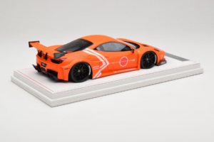 Ferrari 458 Liberty Walk LB-Silhouette WORKS GT Orange IVY 1:18 REMC002 Resin — bild 3 av 6