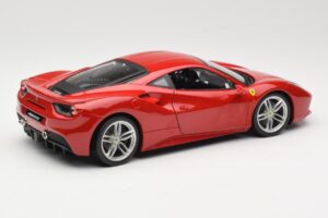 Ferrari 488 GTB Röd Bburago 1:18 18-16008 Metall — bild 3 av 8