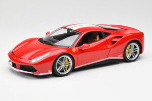 Ferrari 488 GTB Röd Bburago 1:18 18-76102 Metall